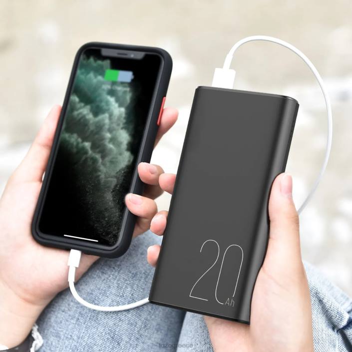 TOZO pb1 power bank γκρί αξεσουάρ H6VX149