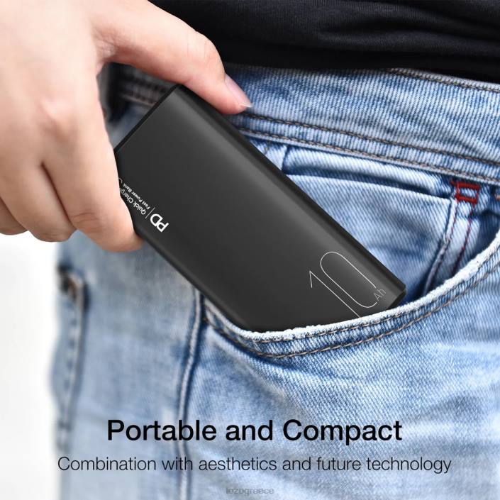 TOZO pb3 power bank γκρί αξεσουάρ H6VX154
