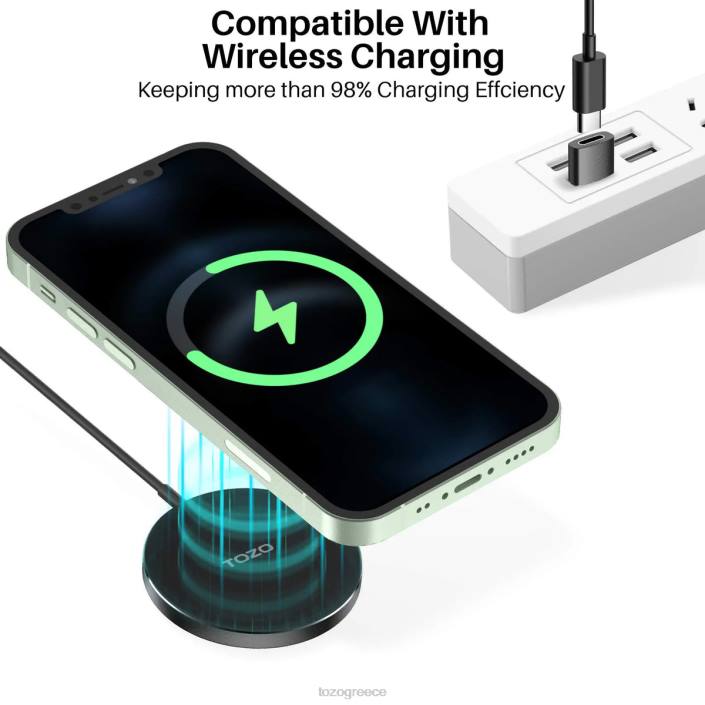 TOZO w6 μαύρος αξεσουάρ H6VX123