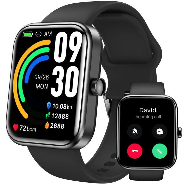 TOZO s3 μαύρος ρολόγια H6VX70